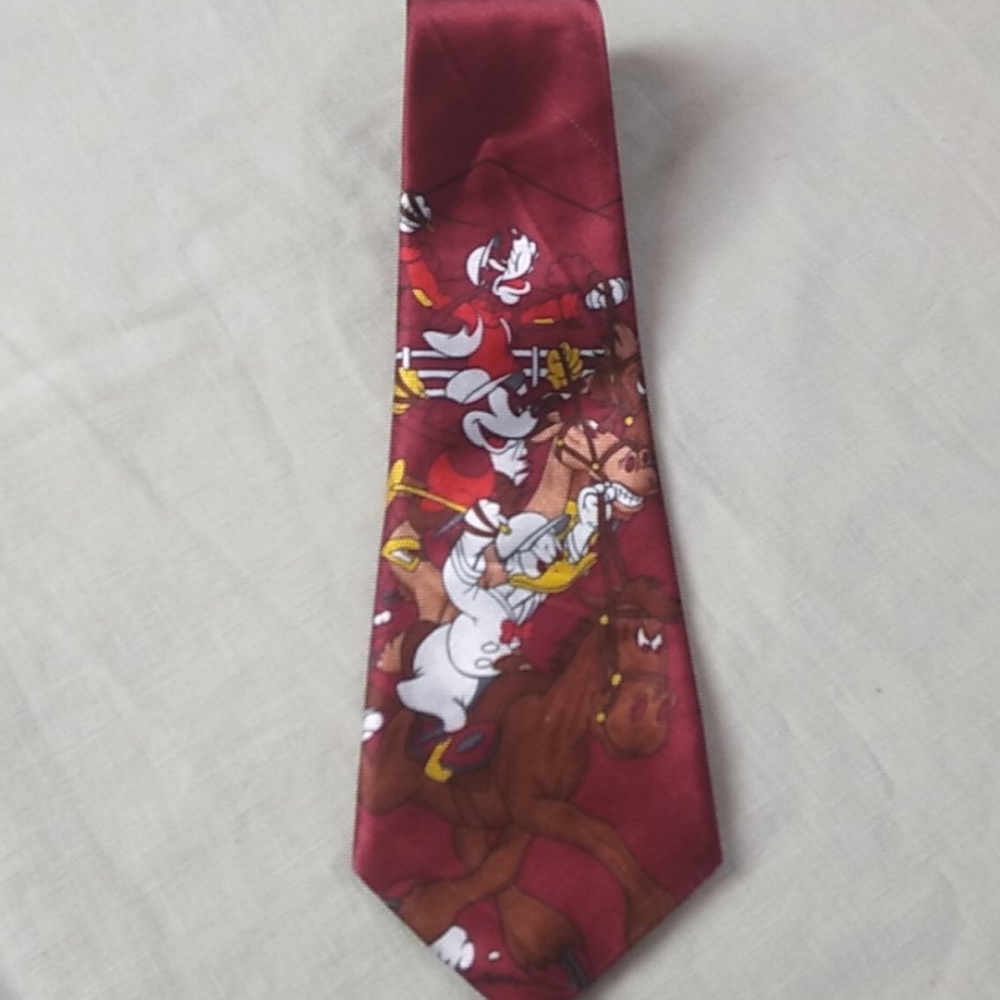 Disney Character Silk Necktie